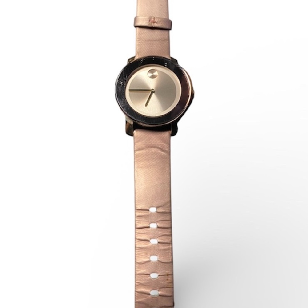 Movado Bold Women’s Rose Gold Watch 01.3.34